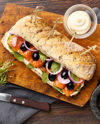 -15% sur le sandwich baguette ou les wraps de votre choix*